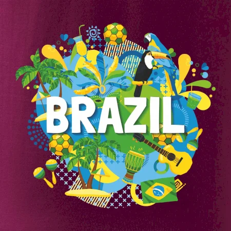 Brazília Farebný obrázok
