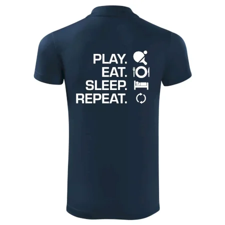 Stolný tenis - eat sleep
