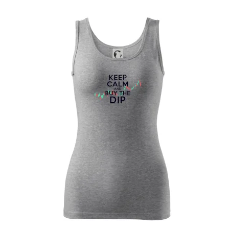 Zelenočervený graf Keep Calm and Buy the Dip