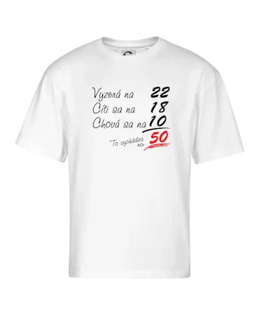 Vyzerá, cíti sa, chová sa - 50 rokov
