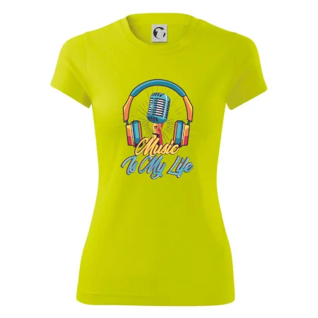Music is my life slúchadlá