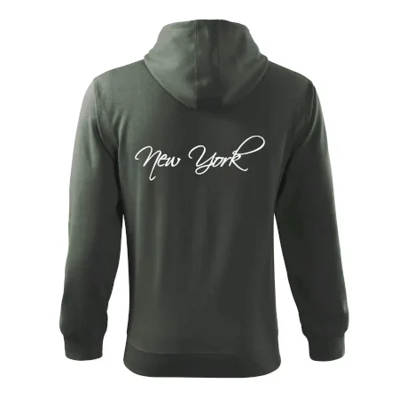 New York nápis písacím