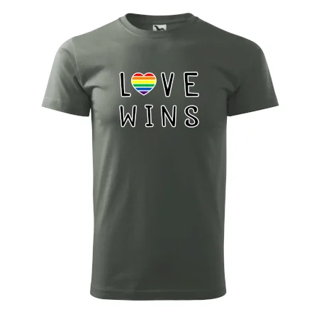 Love wins nápis
