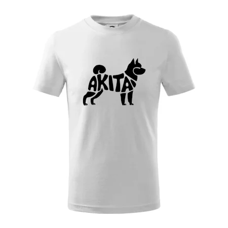 Akita Inu - Nápis v tele
