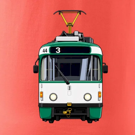 T3R SLF čelo tramvaje linka 3