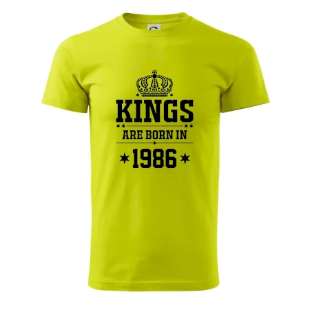 Kings are born in 1986