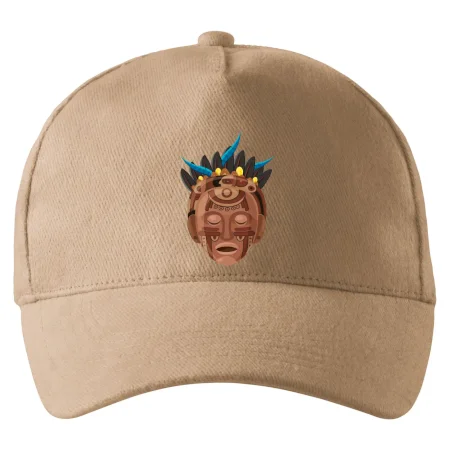 Mayová maska hnedá