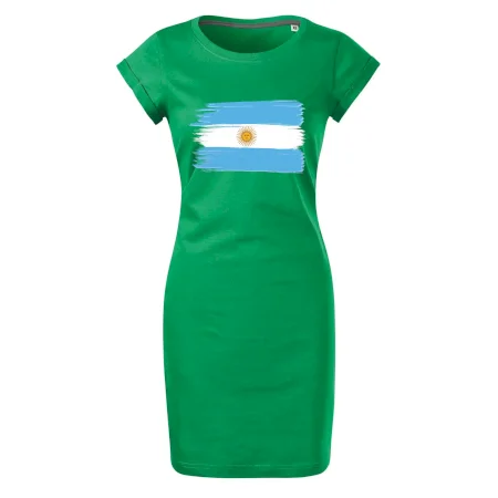 Argentína vlajka kreslená štetkou