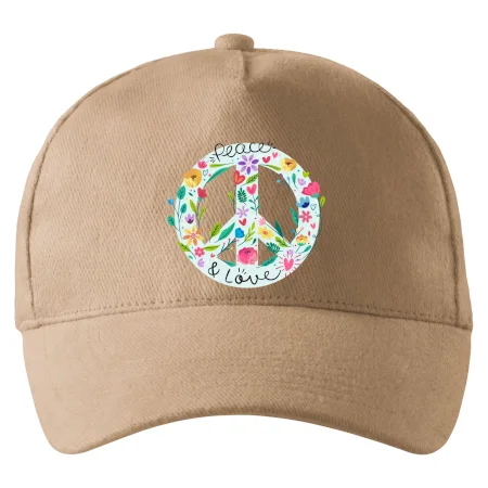 Peace and love symbol