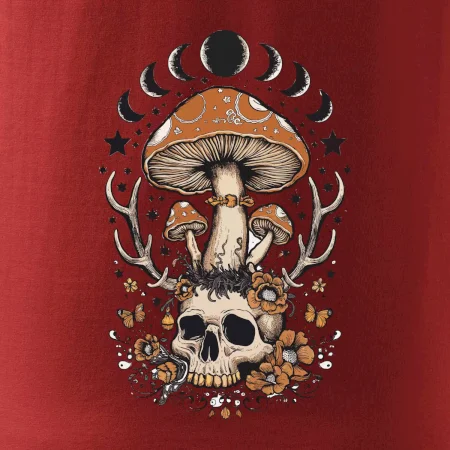 Goblincore magical mushroom