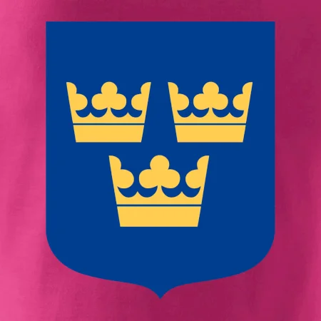 Švédsky znak tri korunky na prsník