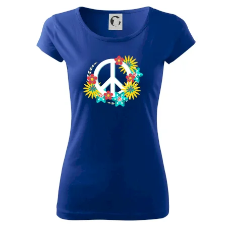 Peace symbol abstraktný