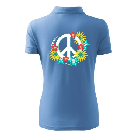 Peace symbol abstraktný