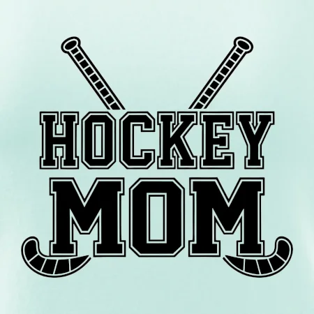 Hockey Mom – prekrížené hokejky, pozemný hokej