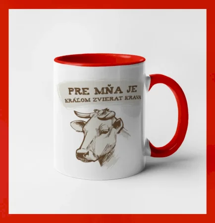 Pre mňa je kráľom zvierat krava