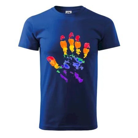 LGBT hand print