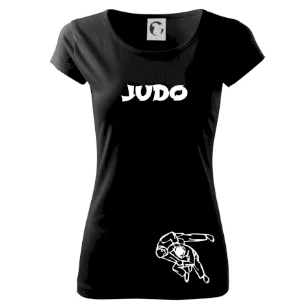 Judo nápis + postavy