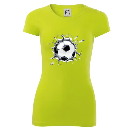 Futbalová lopta v triku