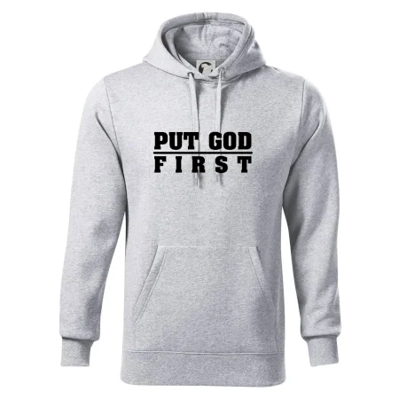 Put God first hrubý nápis