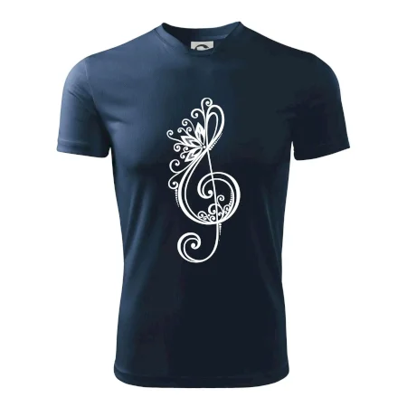 Husľový kľúč kvety