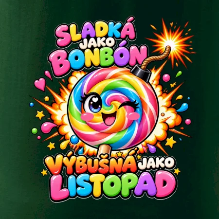 Sladké dúhové lízatko s výbušnou náladou