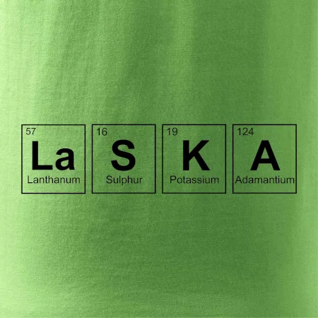 Láska  - periodická tabuľka