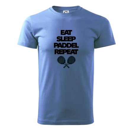 Eat sleep padiel repeat pod sebou