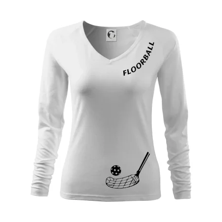 Floorball nápis šikmo