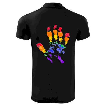 LGBT hand print