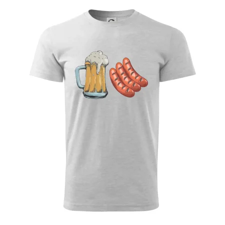 Pivo a klobása