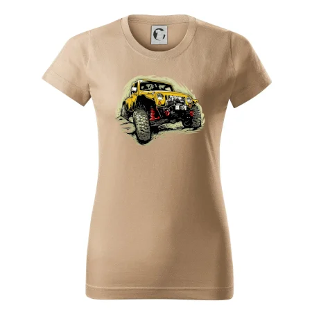 Žltý offroad s navijakom