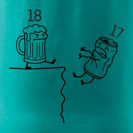 Pivo narodeniny - útes 18 rokov