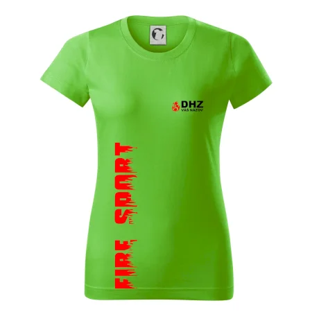 DHZ (oheň, firesport, názov sboru - vlastný nápis)
