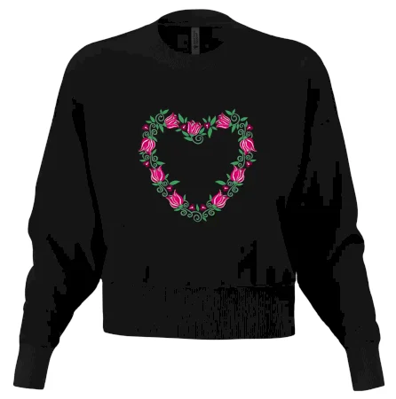 Červené tulipánové srdiečko (Pecka design)
