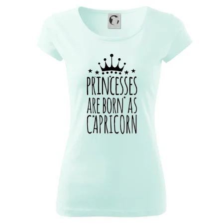 Princesses are born as Capricorn - Kozorožec