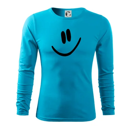 Emoji bez obrysu - usmev