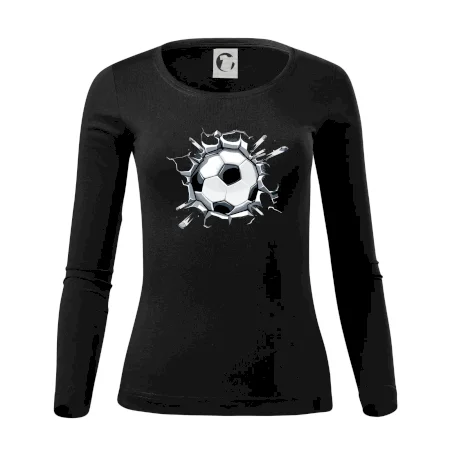 Futbalová lopta v triku