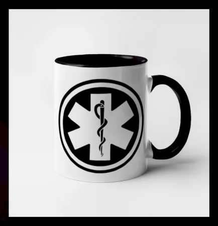 Rescue logo samostatné guľaté