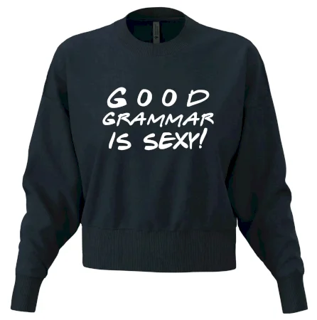 Good grammar is sexy
