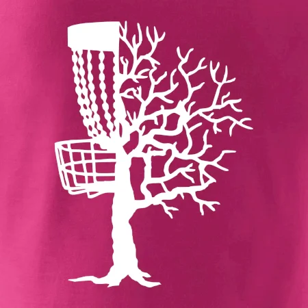 Disc golf pozor strom