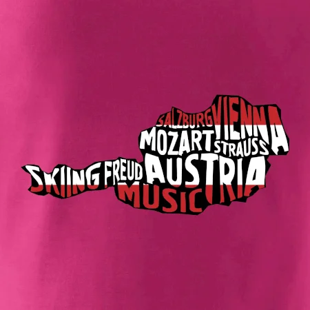 Mapy - názvy miest - Rakúsko