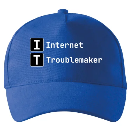 IT Nápis Internet Troublemaker