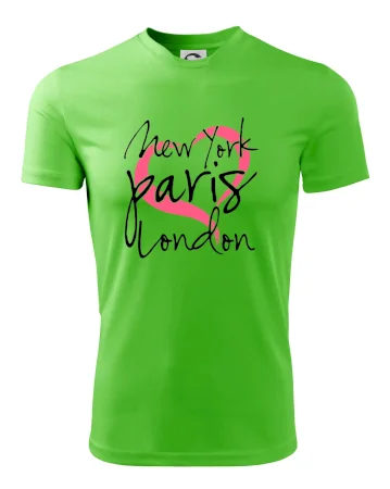 I love NYC Paris London