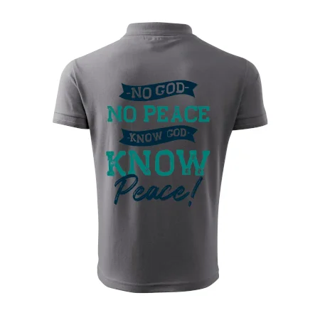No God no peace, know God know peace
