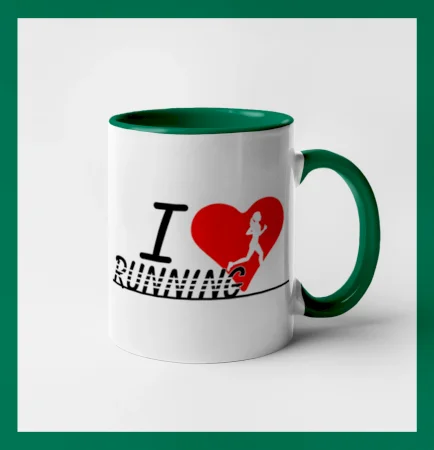 I love running dievča