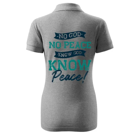 No God no peace, know God know peace