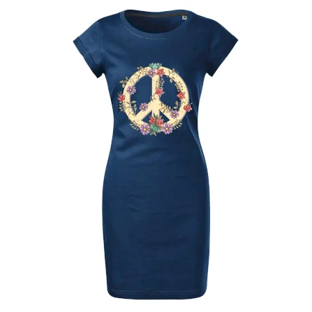 Peace symbol pieskový