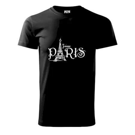 Paris nápis Eiffelovka rovný