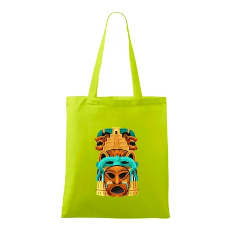 Mayová maska s pyramídou