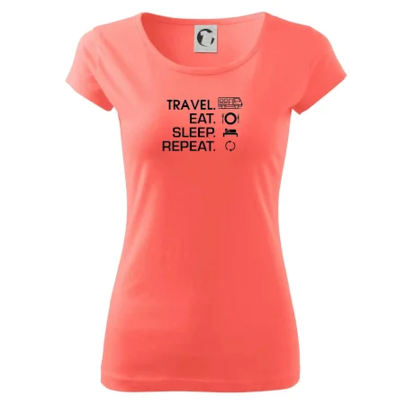 Eat sleep travel - Van